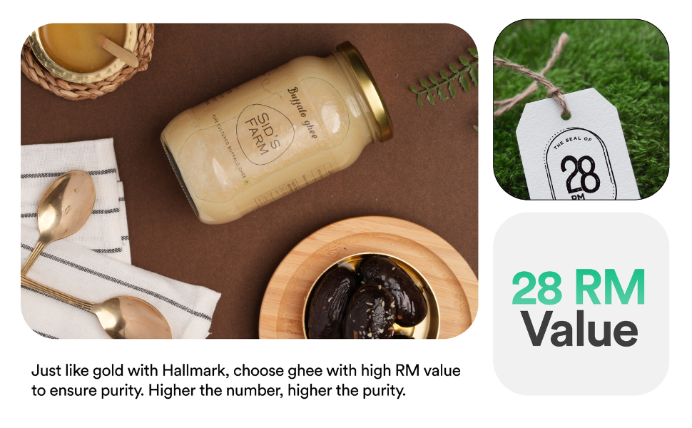 SIDS FARM WE CARE , Lab Certified Cultured Buffalo Ghee, Antibiotic