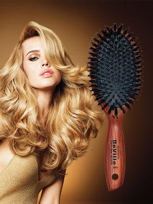 cushion oval brush