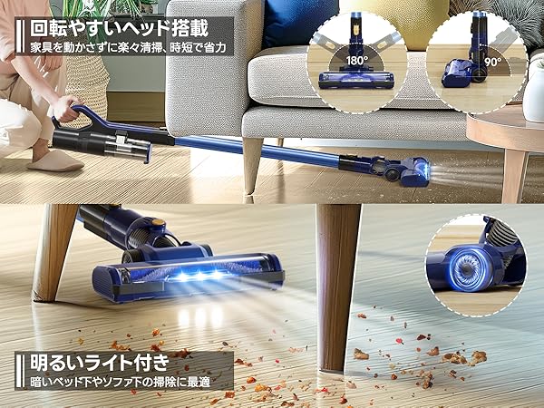 【R1512-47-253】コードレス掃除機 30000Pa 掃除機 軽量 R1512-47-253】コードレス掃除機 30000Pa 掃除機 軽量 Amazon