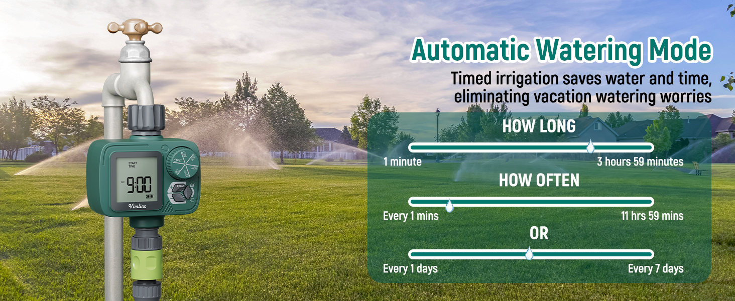 Water Timer for Garden Hose