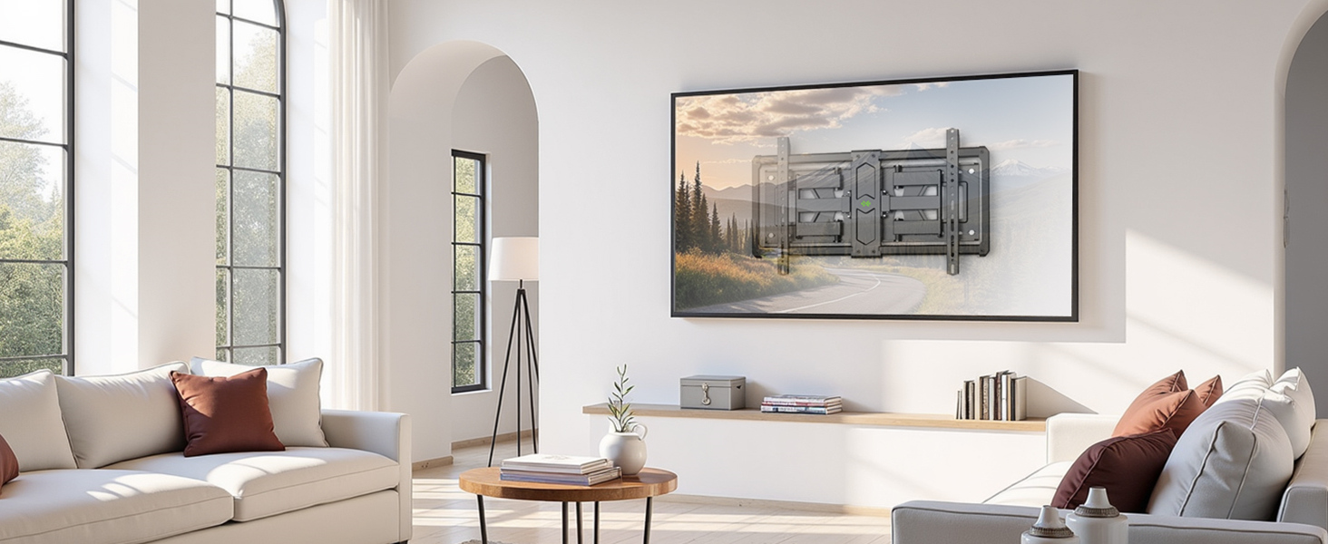 low profile tv mount
