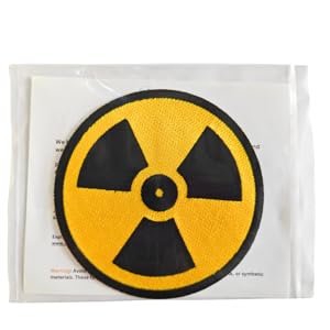 Packaged Radioactive Symbol Patch – Ready for Gifting or Storage
