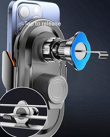 car phone mount magnetic mag safe car charger hands free phone mount for car