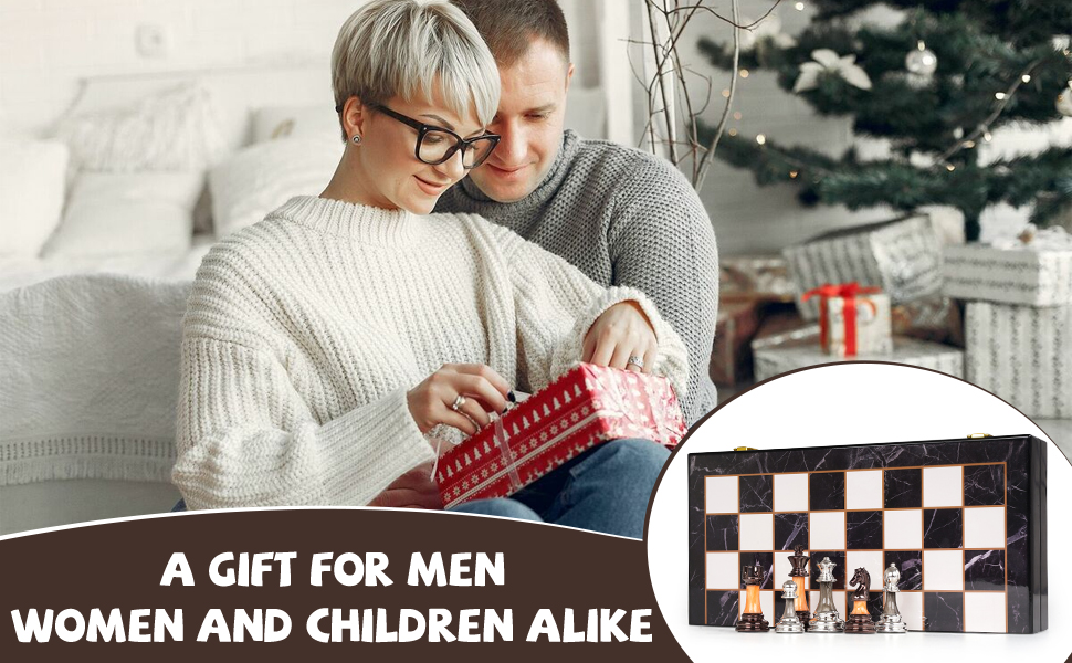 15" Large Chess Set for Adults Kids