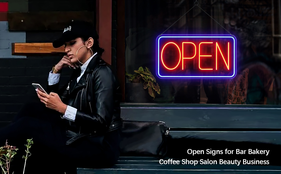 Amazon.com : DIDALIFE LED Open Signs for Business, 25