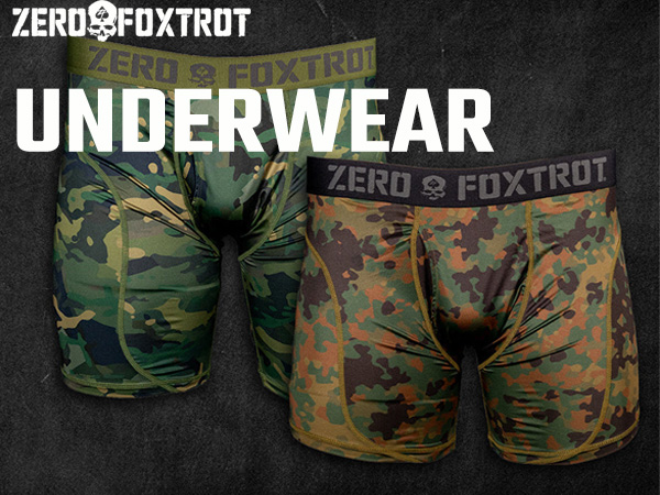 wilfry ショーツ Zero Foxtrot Mens Boxer Briefs, Soft, Breathable, and