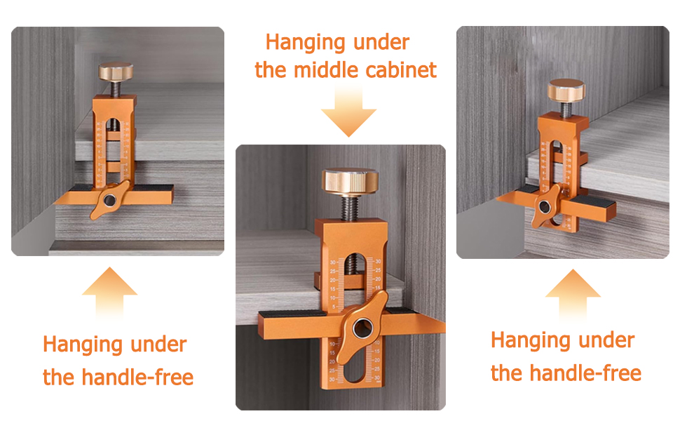 cabinet door mouting jig