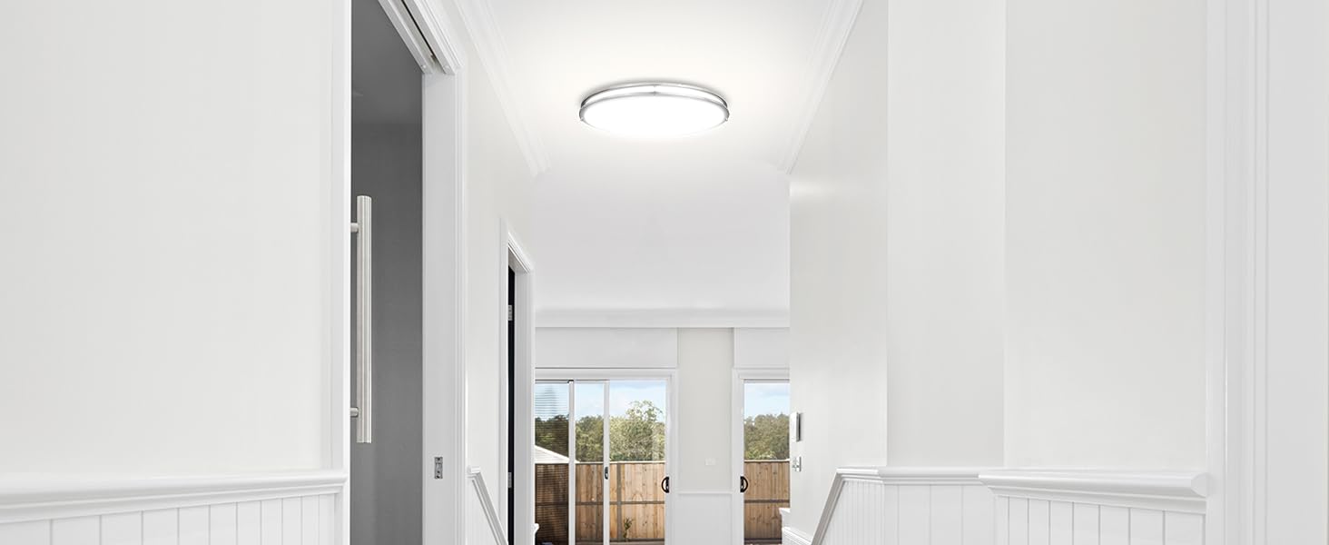 Flush Mount LED Ceiling Light Fixture
