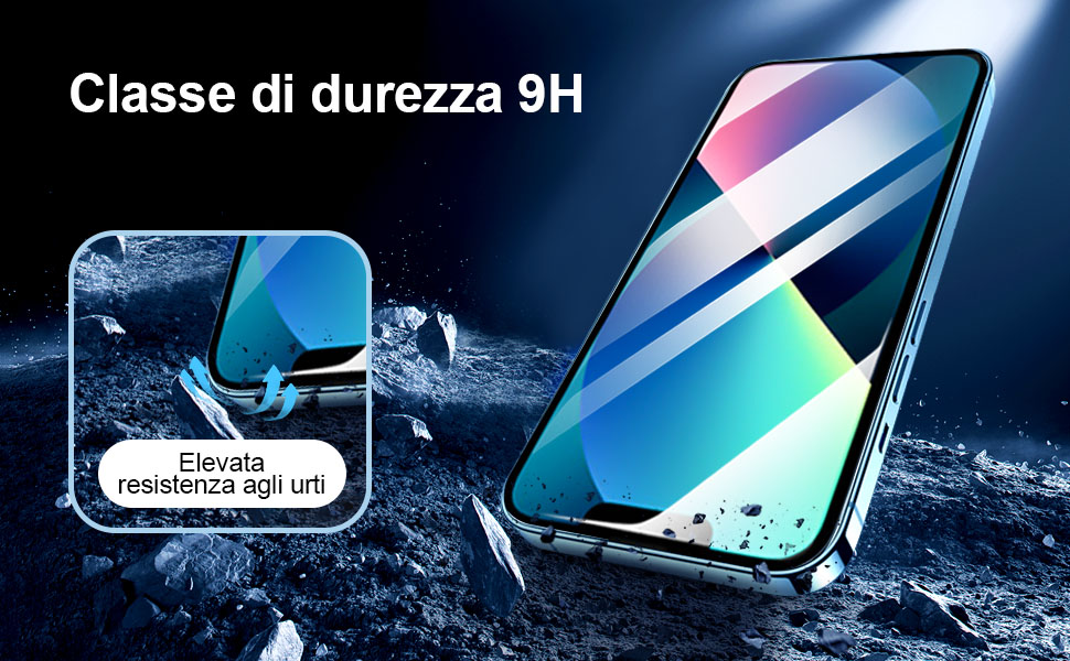 Vetro Temperato per iPhone 13/13 Pro/14