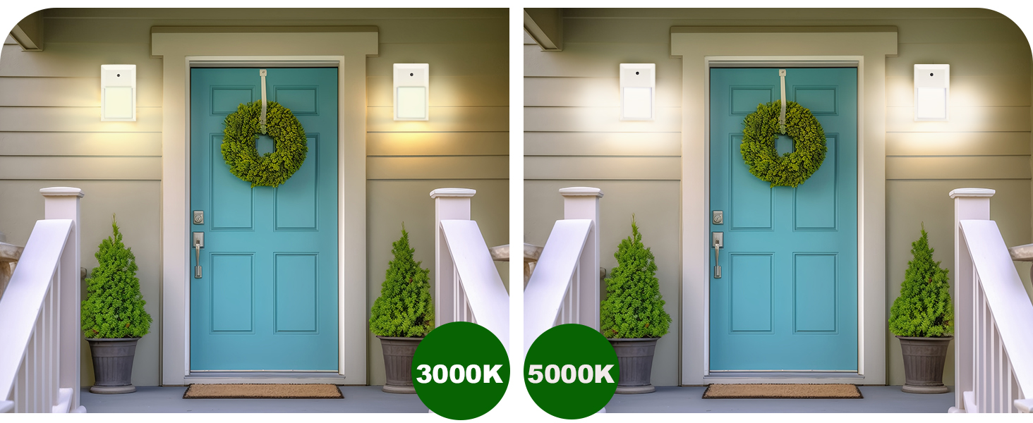 dusk to dawn 3000K or 5000K for your choice