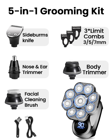 mens shavers electric shavers for men electric razor for bald hair waterproof electric head shavers