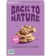 Back To Nature Chocolate Chunk Cookies, Dairy Free, Non GMO, 7.50 Ounces (Pack Of 6)