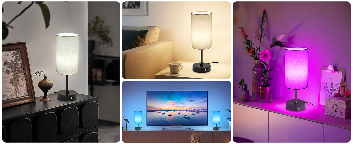 Perfect for bedroom,living room,studyroom,office,kids room. Can be used as ambient light,mood light