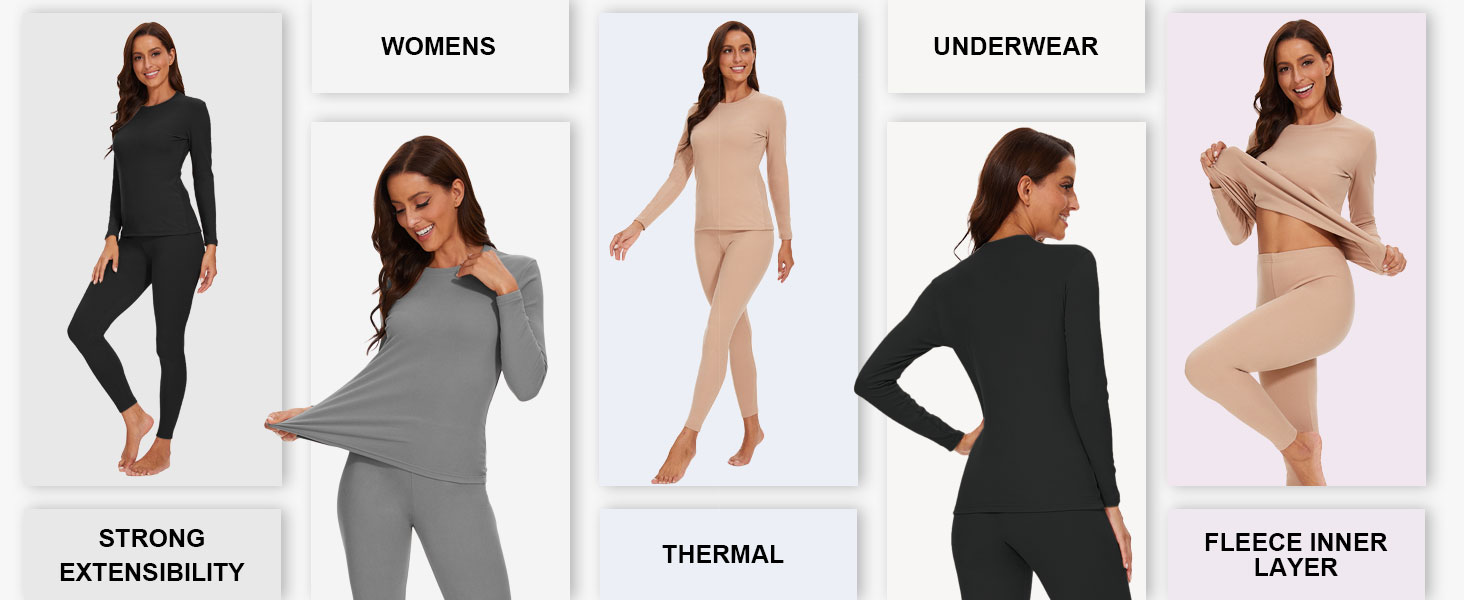 women Thermal Underwear Set