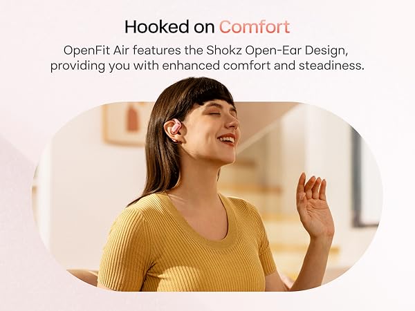Amazon.com: SHOKZ OpenFit Air - Open-Ear Headphones, True