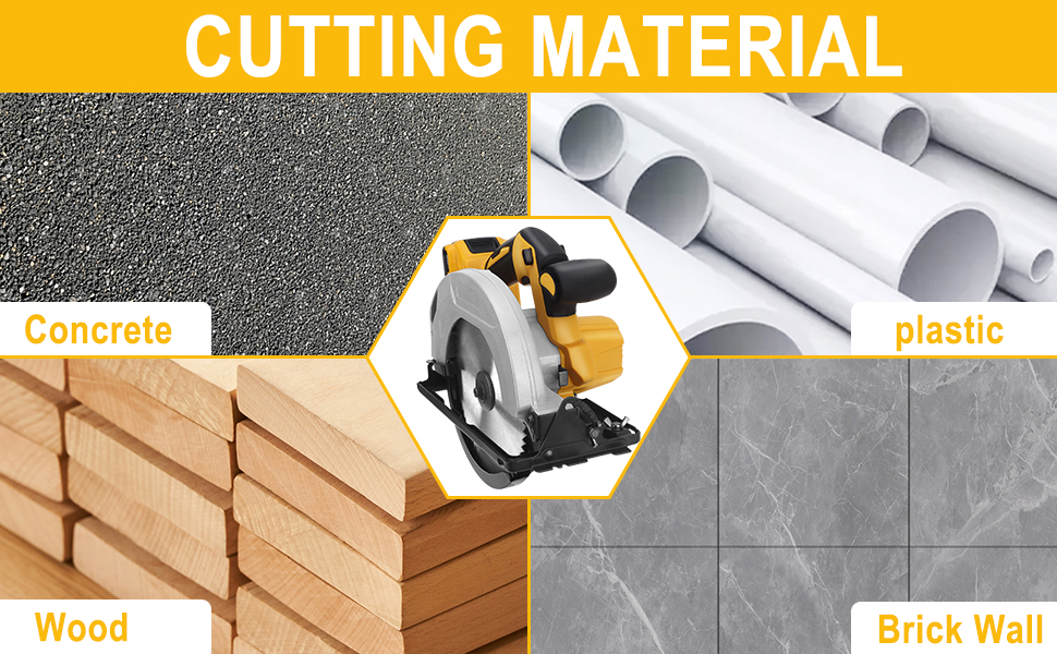 For Dewalt Circular Saw, 71/4” Cordless Circular Saw Brushless 20V