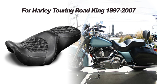 Amazon.com: Two-UP Motorcycle Rider Passenger Seat Fit for