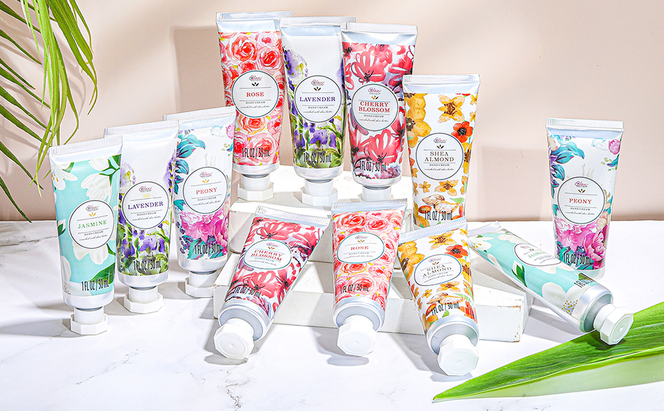 Hand Cream Gift Set Pack of 12 Hand Cream Set Enriched with Shea