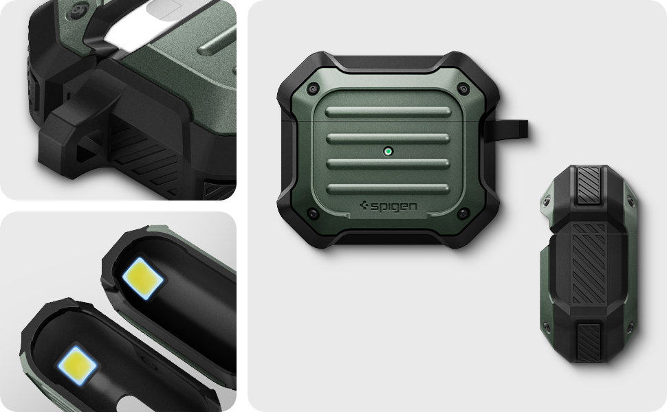 Amazon.co.jp: Spigen AirPods3 ケース Airpods 第3世代 ケース カバー