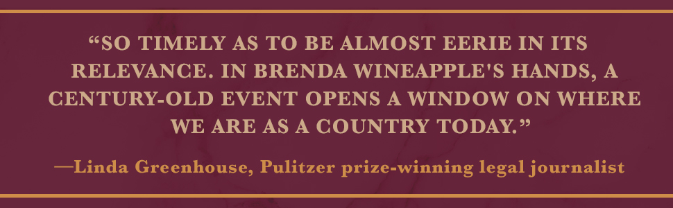 Linda Greenhouse says “so timely as to be almost eerie in its relevance.”
