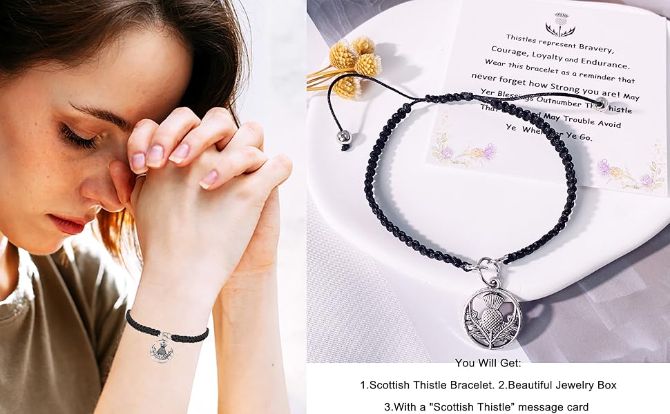 Thistle Blessing Thistle Flower Jewelry