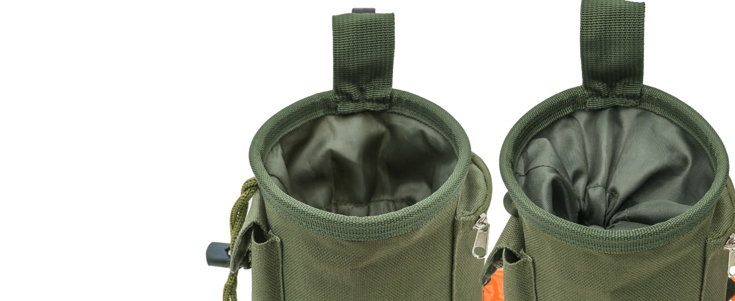 treat dog pounch training walking