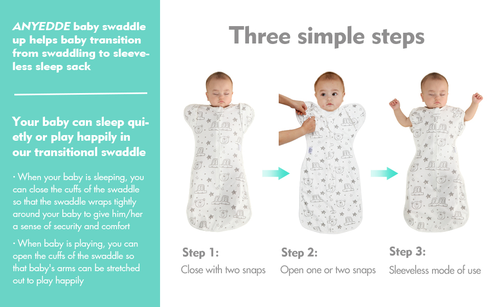 ANYEDDE Baby Swaddle UP Transition Bag, Baby Transition