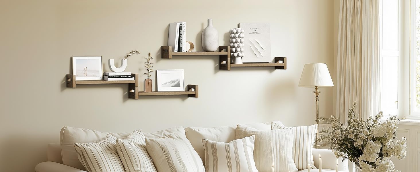 floating shelves