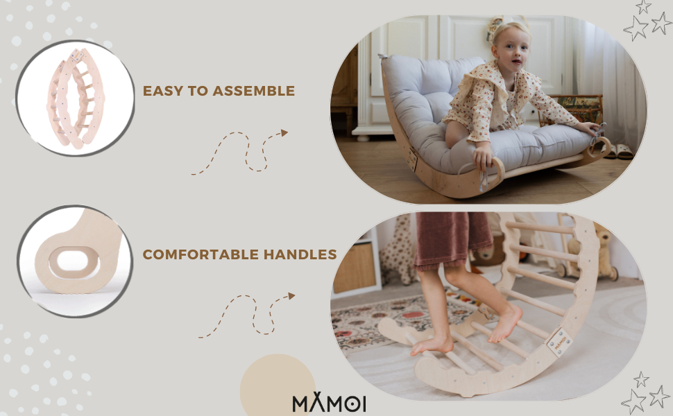 climbing wall, mamoi,arch seesaw, indoor climbing frame, climbing arch, climbing wall nursery,