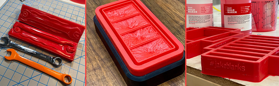 Our silicone mold kit is great for casting detailed, versatile, and food-grade liquid rubber molds.