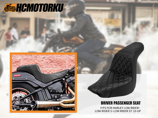 Amazon | HCmotorku バイク シート タンデムシート ピリオン