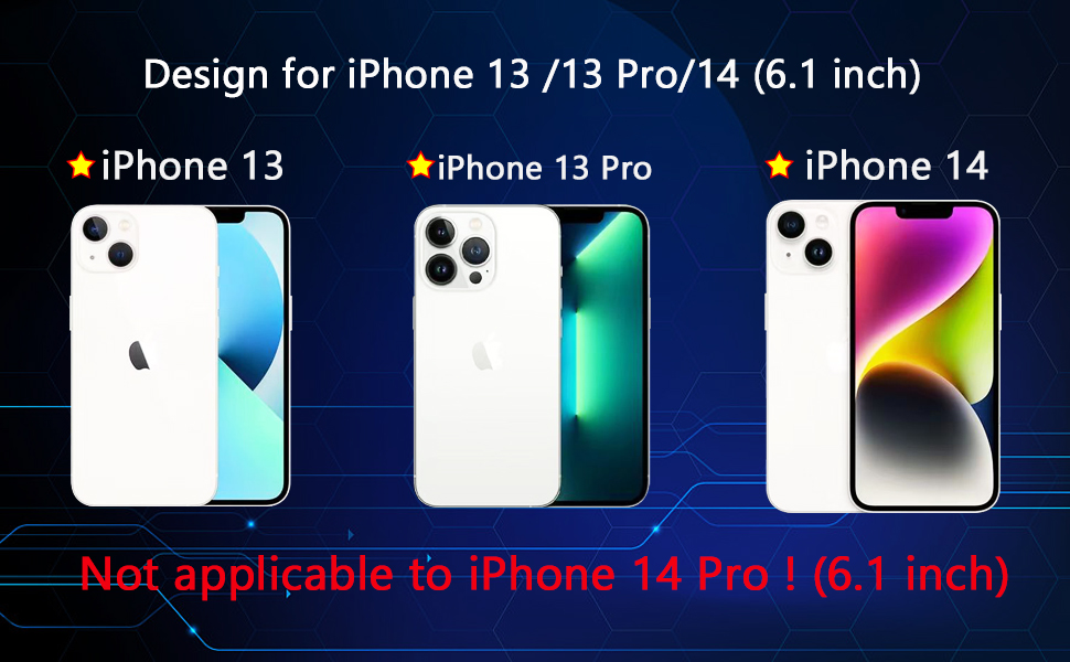 Only applicable to iPhone 13 Pro max &amp; iPhone 14 Plus