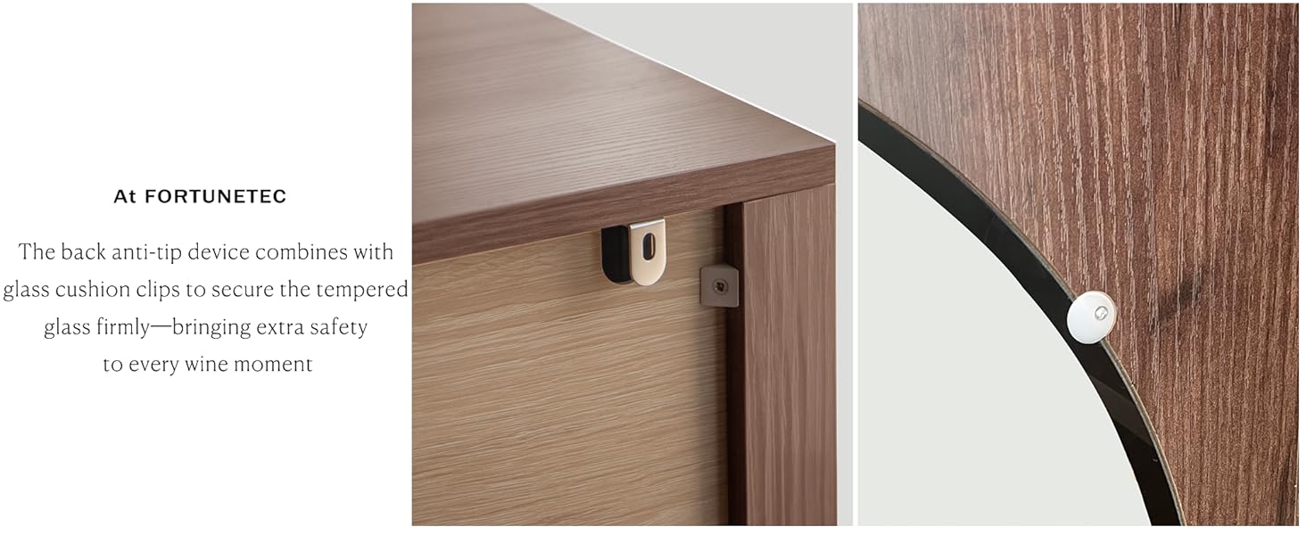 buffet cabinet with wine storage