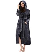 COOVA Premium Robe for Women – Plush Soft Robe, Fluffy, Warm, Long Fleece Bathrobe
