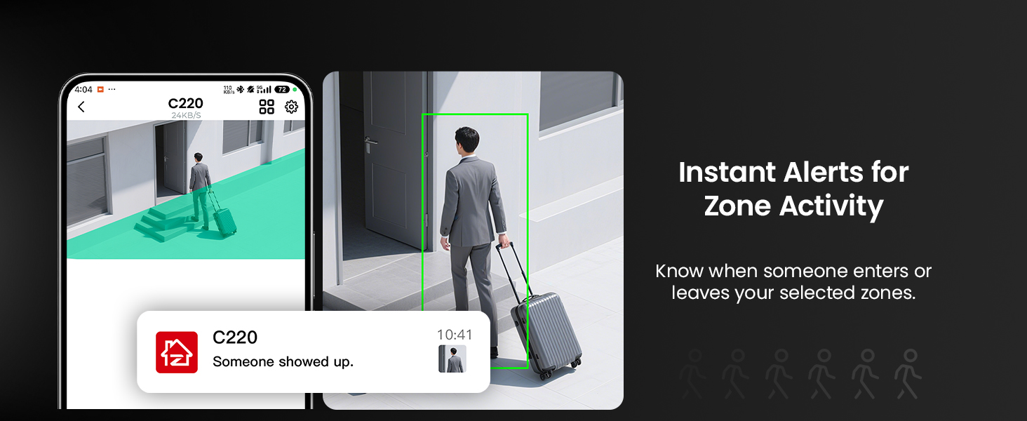 Instant Alerts for Zone Activity