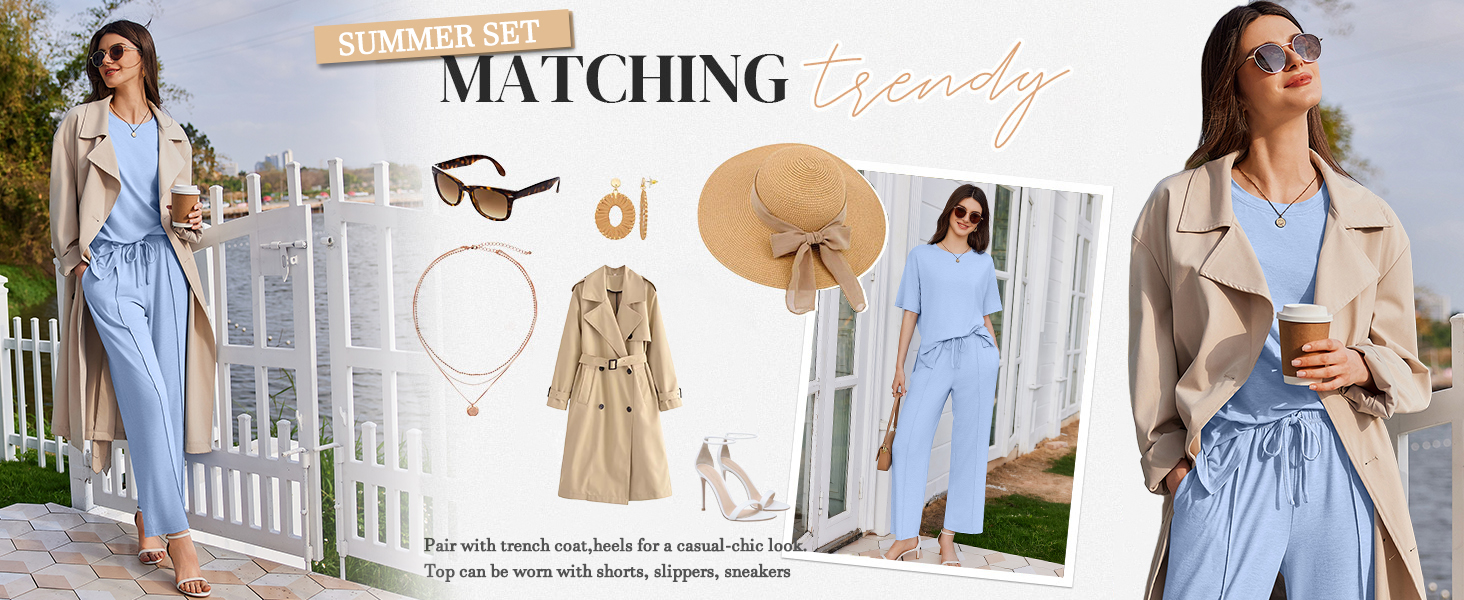 Ekouaer Lounge Sets for Women