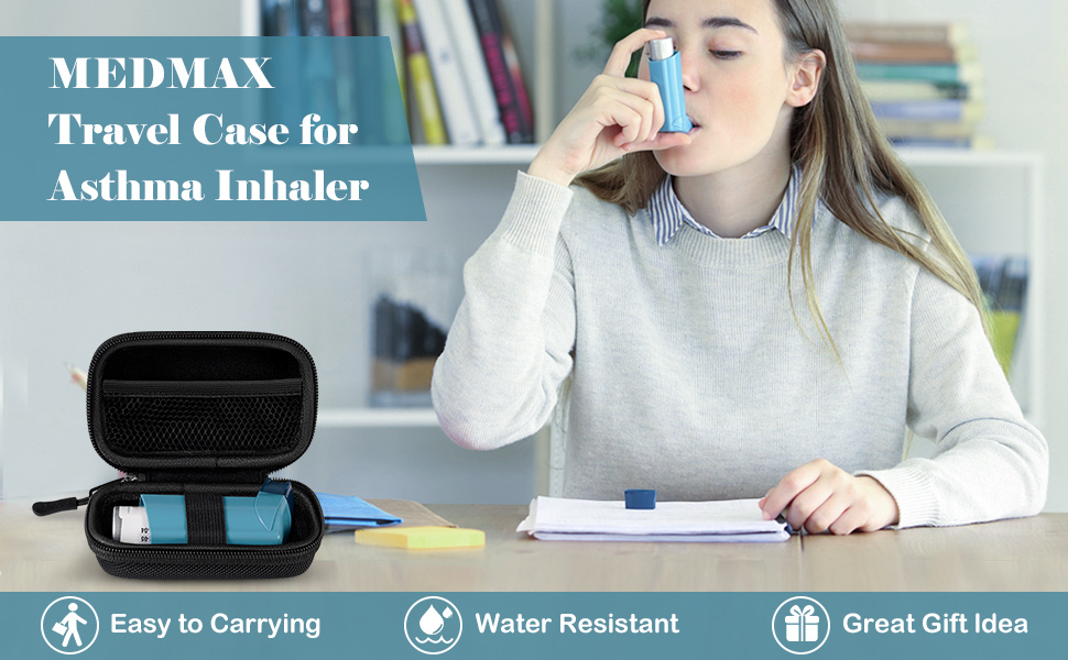 Asthma Inhaler Travel Case