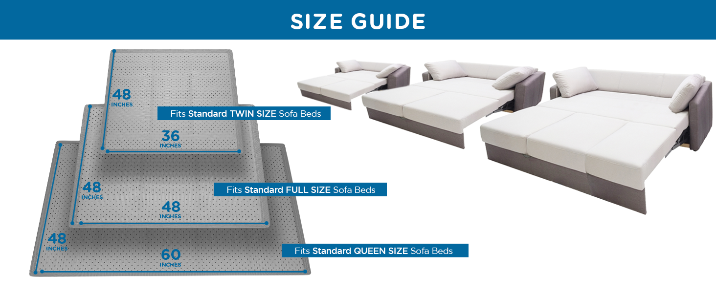 Meliusly® Sleeper Sofa Support Board (48x36'' Twin Size