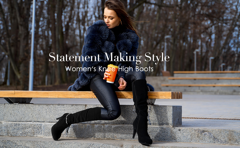 WOMEN KNEE HIGH BOOTS