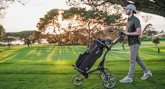 KVV golf push pull cart