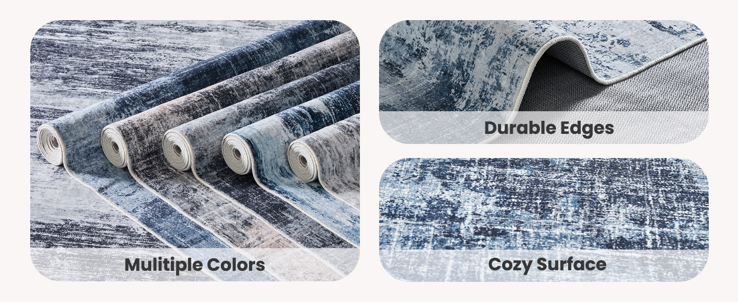 Modern Abstract Living Room Rug