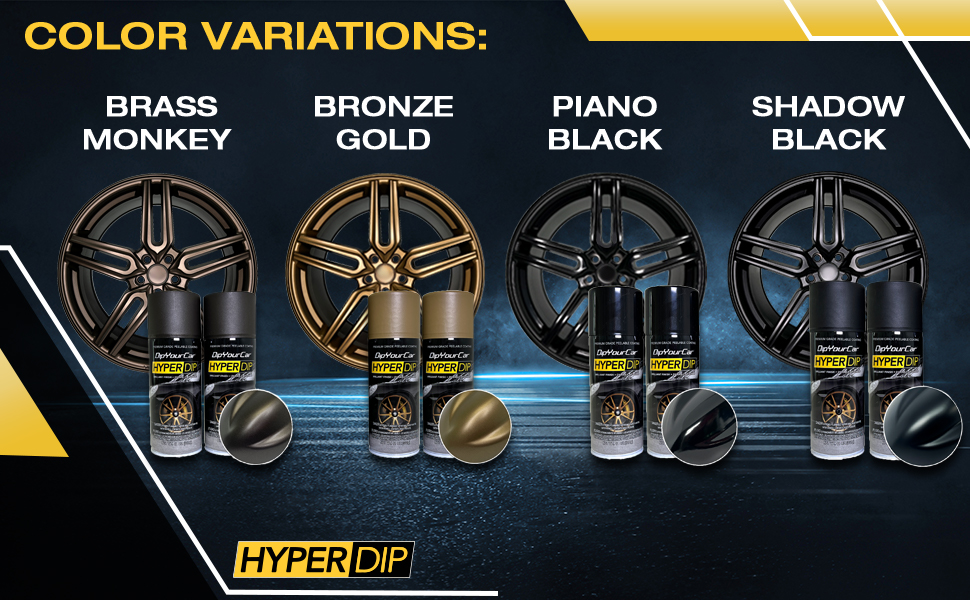 DipYourCar HyperDip Peelable Emblem Car Paint Kit DIY Set