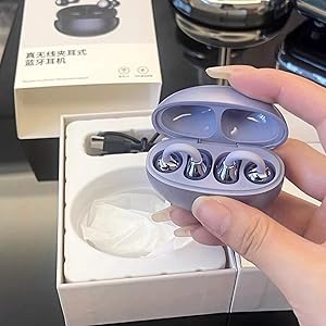 Wireless Bluetooth Headphones Ear Clip Bone Conduction Open Sports