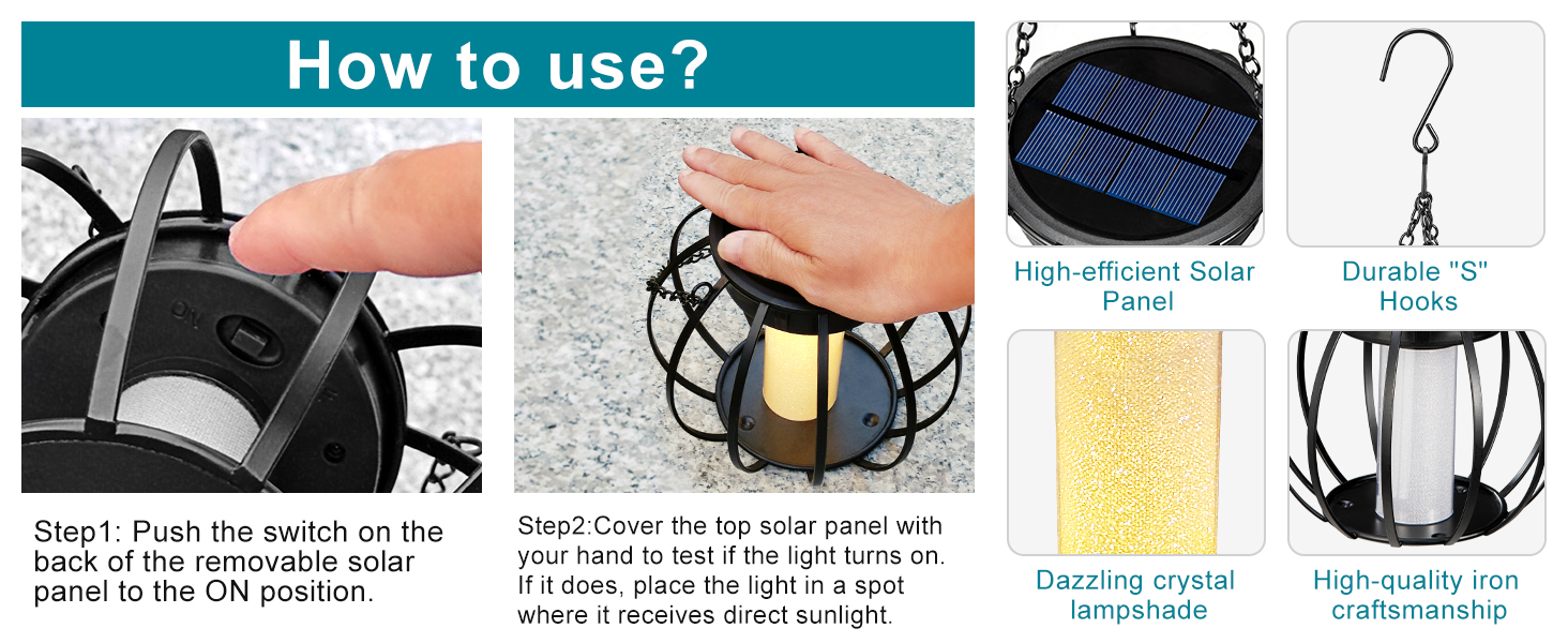 solar lights outdoor solar lanterns outdoor waterproof solar hanging lantern outdoor decorative
