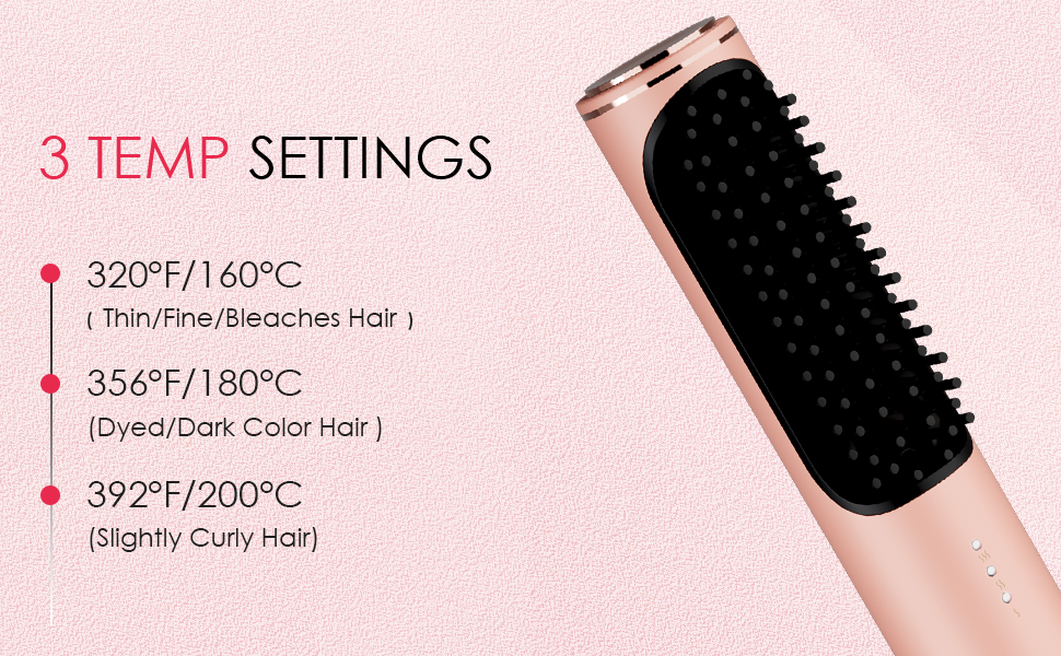 Hair Straightener Brush