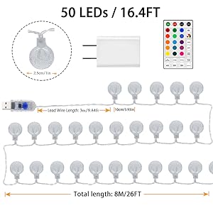 color changing string lights