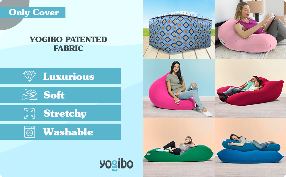 Yogibo Max✖️２、Yogibo support✖️２ Yogibo Double Max - Giant Bean Bag Chair & Bed | Yogibo®