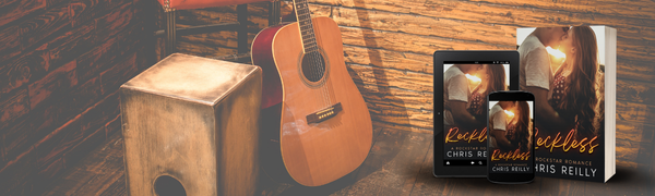 Copy of book covers with guitar and box seat