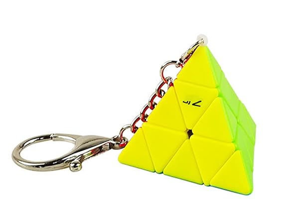 Amazon | 回転滑らか マジックキューブ キーホルダー 3x3x3 立体