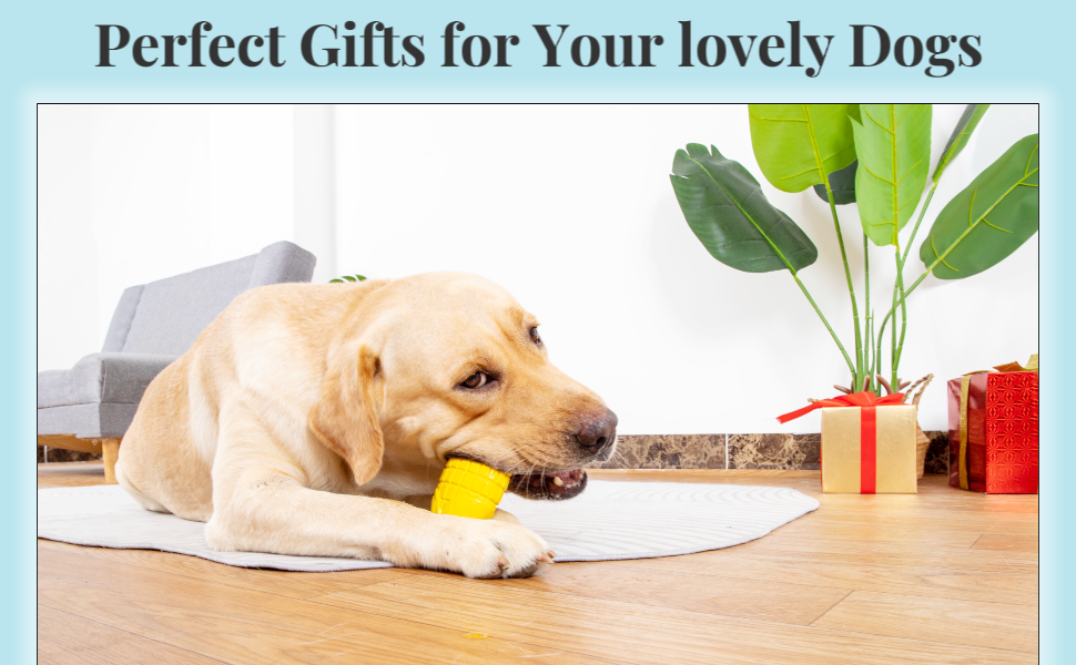 CIIVURR Dog Chew Toys for Aggressive Chewers, Indestructible Tough